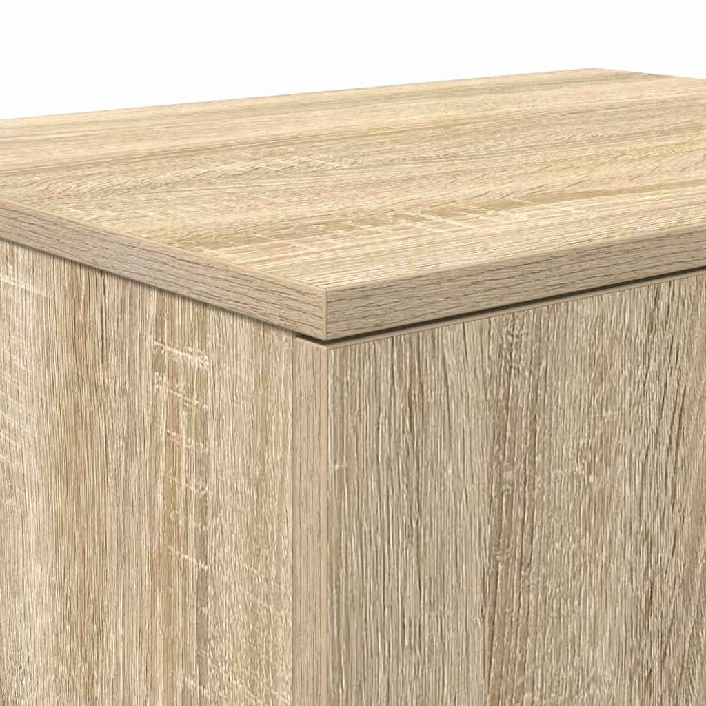 Storage Cabinet Sonoma oak 118 x 41 x 40 cm Engineered wood
